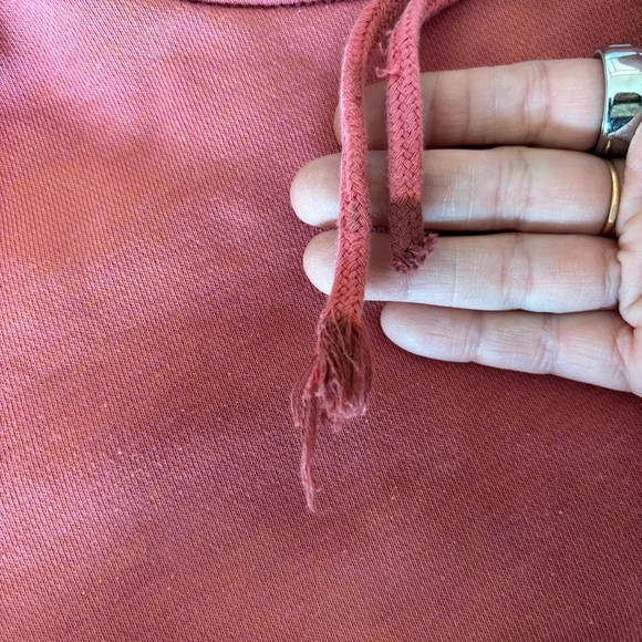 Carhartt Hoodie Relaxed Fit MED MIDWEIGHT LOGO SLEEVE GRAPHIC Distressed Stains - Picture 12 of 16